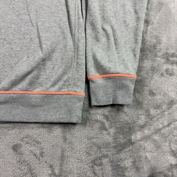 Nike Crewneck Sweatshirt Mens Large Gray Sprotswear JUST DO IT Vintage Y2K - Picture 7 of 13